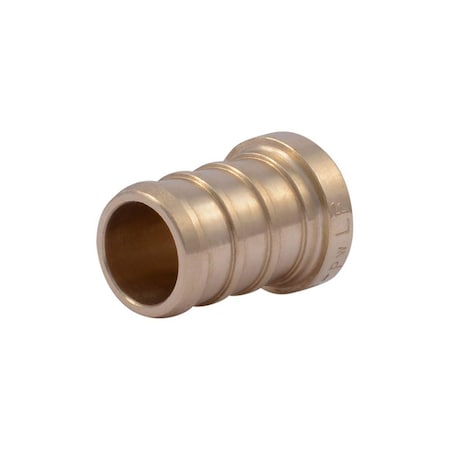 B & K SharkBite 1/2 in. PEX X 1/2 in. D PEX Brass Plug UC514LFA